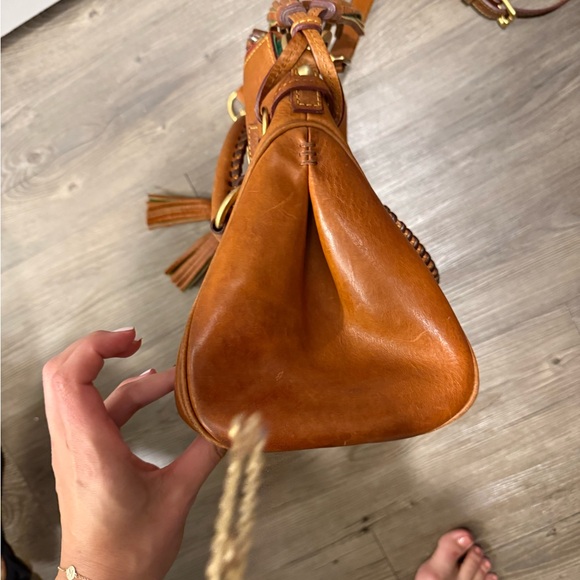 Dooney and Bourke Camel Leather Bag - Picture 7 of 7